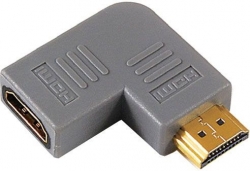 Redukce HDMI A female - HDMI A male úhlová 90° svislá