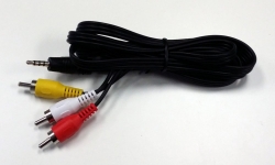 Redukce kabelová Jack 3,5mm 4-pin na RCA (3xCinch) 1,5m