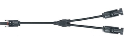 Rozbočení pro konektory MC4 Solar Multicontact 1x female (plus) - 2x male (mínus) kabel 30cm