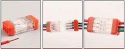Rychlospojka rozpojitelná 3x2 pro kabely 0,75-2,5mm2