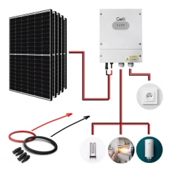 Sada pro ohřev vody GETI GWH01 2250W 5x PV Canadian Solar