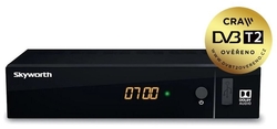 STRONG SKYWORTH SKW-T21FTA, DVB-T2 OVĚŘĚNO, HEVC H.265, LAN, HDMI, SCART - Doprava zdarma !!!