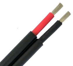 Solární kabel MHPower PV1-F 2x 4mm2, 1kV, černý, dvojitý