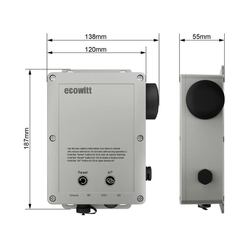 Solární meteostanice Ecowitt WS6210 4G Wi-fi se vzdáleným přístupem - Doprava zdarma !!!