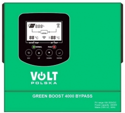 Solární regulátor MPPT VOLT GREEN BOOST 4000 BYPASS 4kW pro fotovoltaický ohřev vody - Doprava zdarma !!! 