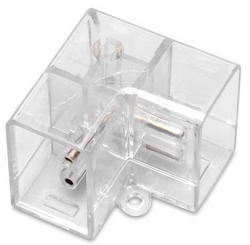 Spojka L 90° 2pin pro LED trubice HEXAGON
