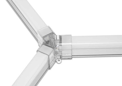 Spojka Y 120° 2pin pro LED trubice HEXAGON