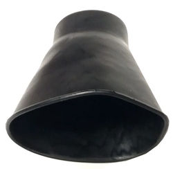 Stožárová manžeta - černá neoprénová 48-57mm