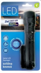 Svítilna LED (3W) ""CREE"" LED/zoom (3xAAA)