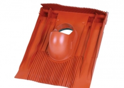 Taška prostupová UNI, střešní průchodka průměr 100mm - červená