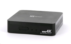 TELESystem TS UP 4K hydridní DVB-T2/S2 HEVC FTA přijímač Android, KODI