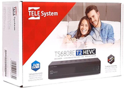 TeleSystem TS6808E T2 H.265 HEVC přijímač, WEB rádia