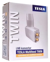 TESLA Multifeed Twin LNB konvertor s LTE filtrem