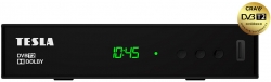 TESLA Vista T2, DVB-T2 přijímač, H.265 (HEVC), ověřeno CRA
