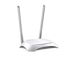 TP-Link TL-WR840N 300Mbps Wireless LAN Router, Qualcomm, 2.4GHz, 802.11b/g/n, 2x fixní anténa