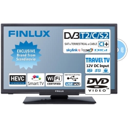 FINLUX LED TV 24FDM5660 - T2 SAT DVD SMART WIFI 12V - Doprava zadarmo !!!