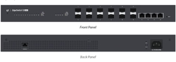 UBNT Ubiquiti ES-12F EdgeSwitch Fiber, 12x SFP, 4x GLAN