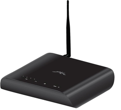 UBNT AirRouter HP, Indoor WiFi Router, 4xLAN, 1xUSB, 1xWAN, 2,4GHz 802.11b/g/n