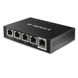 UBNT EdgeRouter X, 5x GLAN, 1x PoE in, 1x PoE out