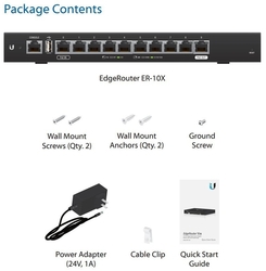 UBNT Ubiquiti EdgeRouter ER-10X EdgeRouter 10X - rozbaleno