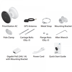 UBNT PS-5AC-45 - 5 Ghz PrismStation, anténa 45°