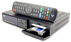uClan D-Box 4K CI+ COMBO DVB-S/S2/T/T2/C (1xčtečka, 1xCI+ slot, 2x USB 2.0, H.265)