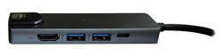 USB hub TESLA Device MP80 - multifunkční 5v1
