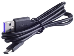 USB kabel USB 2.0 typ A na USB typ C, 1m černý