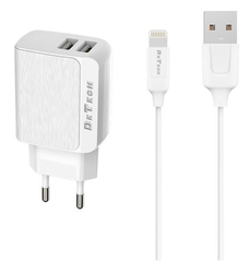 USB nabíječka 5V/2.4A s kabelem Lightning (iOS)