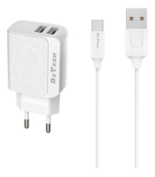 USB nabíječka 5V/2.4A s kabelem USB-C