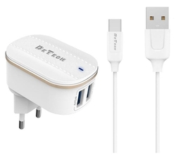 USB nabíječka 5V/3.1A s kabelem USB-C