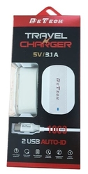 USB nabíječka 5V/3.1A s kabelem USB-C