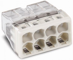 WAGO 2273-208 svorka krabicová COMPACT 8x2,5 bezšroubová, transparentní