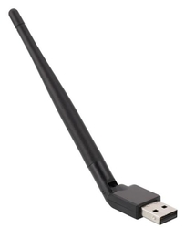 WiFi USB Adaptér pro DVB-T2 RT5370 802.11n 150 Mbps s anténou