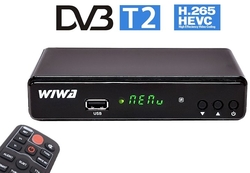WIWA H.265 DVB-T2, H.265 HEVC, SCART, LAN