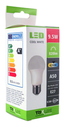 Žárovka LED 9,5W E27 A50 denní bílá 820lm