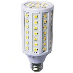 LED žárovka E27 13W 84x HIGH SMD oválná bílá teplá 230V