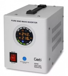 Zdroj záložní GETI GEP500LF sinus 500W (800VA) - Doprava zdarma !!!