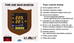 Zdroj záložní KEMOT PROsinus 700W URZ3406 12V