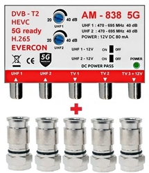 Zesilovač Evercon AM-838 5G