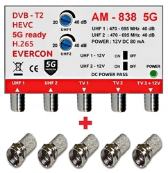 Zesilovač Evercon AM-838 5G