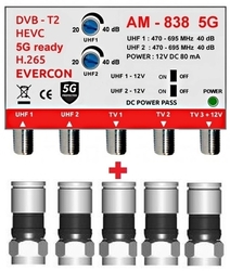 Zesilovač Evercon AM-838 5G