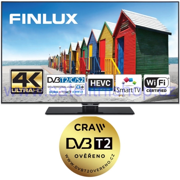 Finlux TV 50FUB8060 - UHD SAT/ T2 SMART WIFI