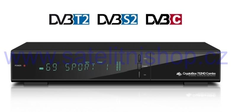 AB CryptoBox 752HD Combo DVB-S/S2/T/T2/C (AB CR752HD) (Android Live Stream)