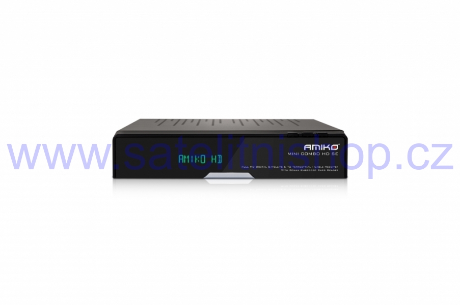 AMIKO DVB-S2/T2/C přijímač Mini Combo SE CX PVR LAN