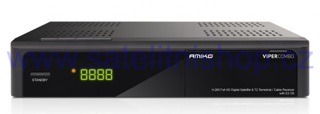 AMIKO DVB-S2/T2/C AMIKO VIPER COMBO, H.265 HEVC