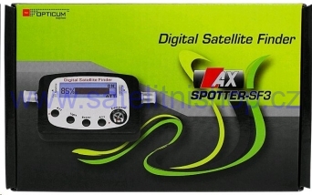 AX SPOTTER SF-3 LCD vyhledávač družic