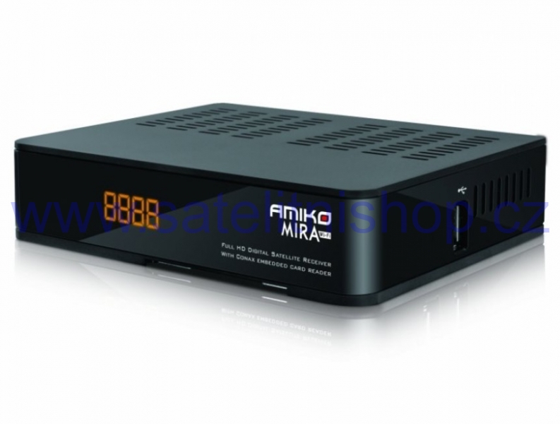 AMIKO DVB-S2 přijímač MIRA WiFi