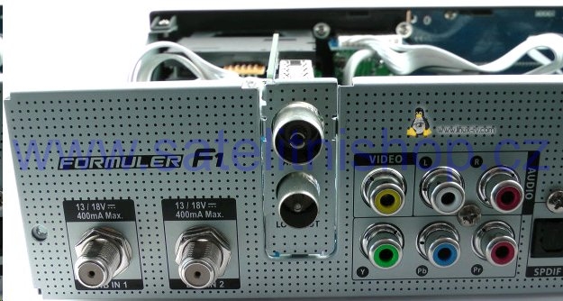 Formuler F1 Twin tuner - satelitní Full HD přijímač s OS Enigma 2