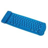 Hama flexibilní bluetooth klávesnice - modrá